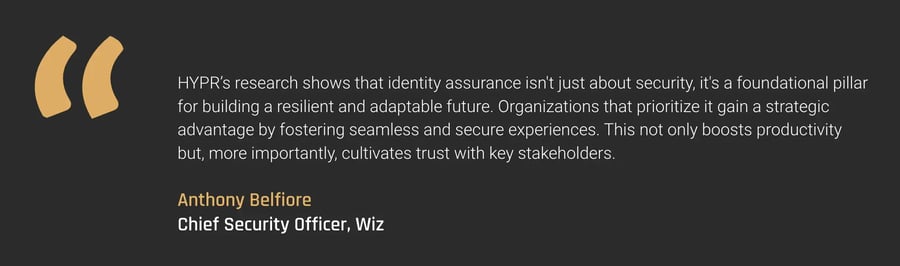 HYPR quote Anthony Belfiore Wiz CISO