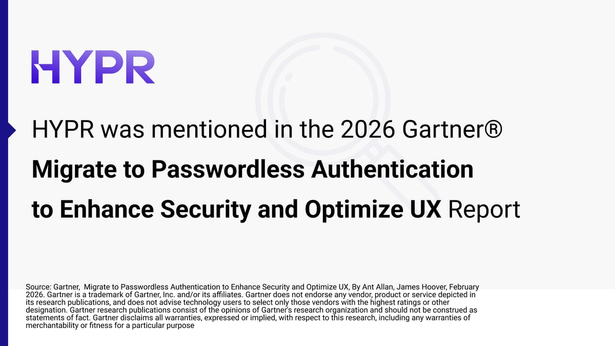 Passwordless MFA Platform | HYPR Authenticate