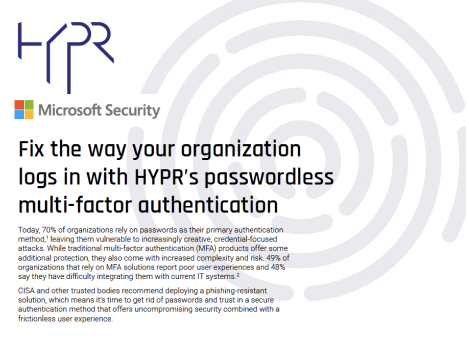 HYPR-Microsoft-solution-brief