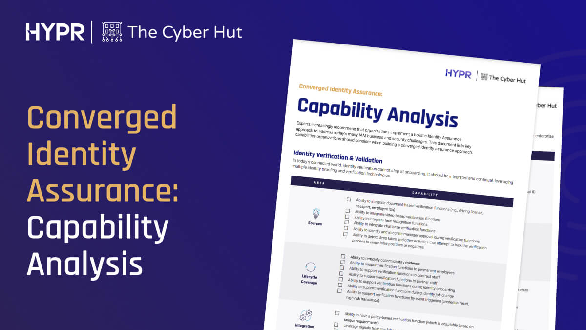 Identity Assurance Capabilities Checklist-SC