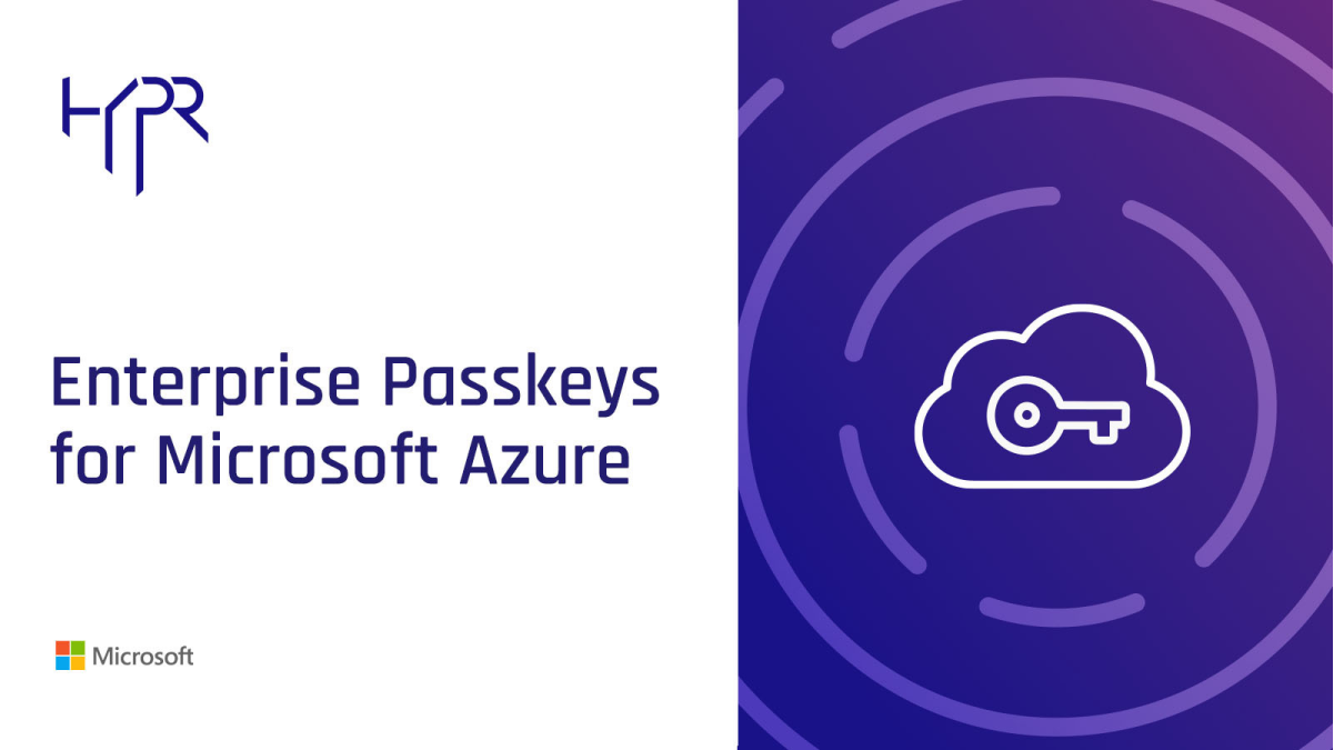 HYPR Enterprise Passkeys for Azure Product Brief