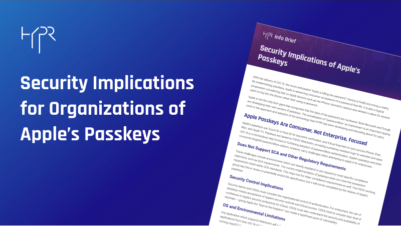 Security Implications of Apple’s Passkeys
