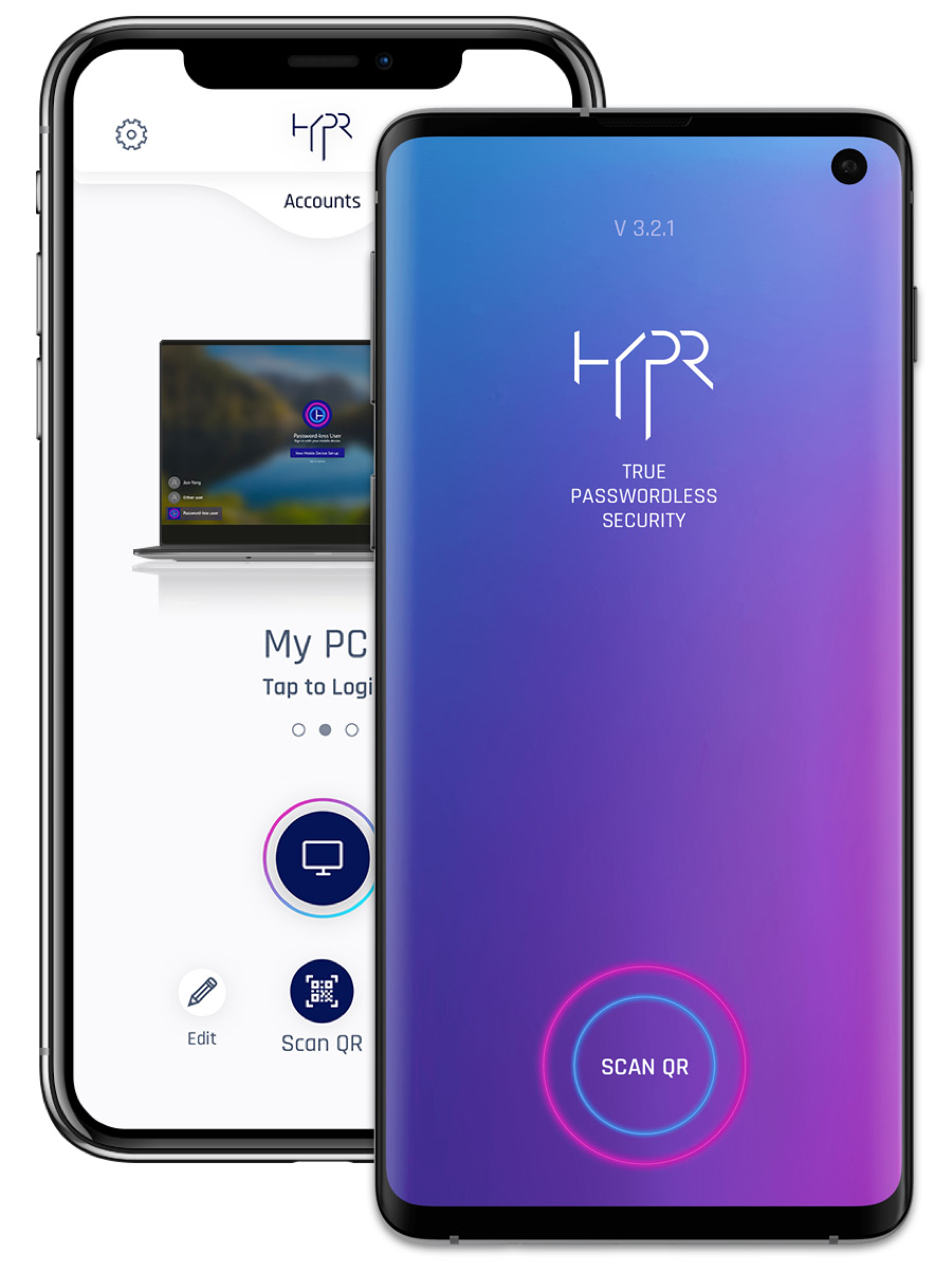 Download HYPR Passwordless Authentication App for Android and iOS