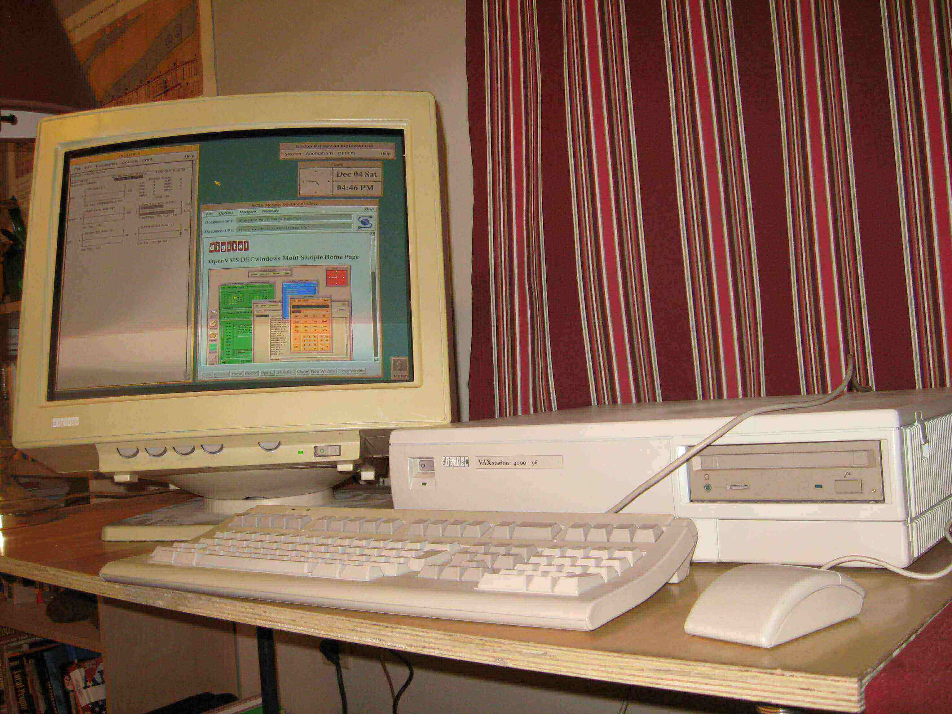 Morris worm malware virus on a computer from the 90s