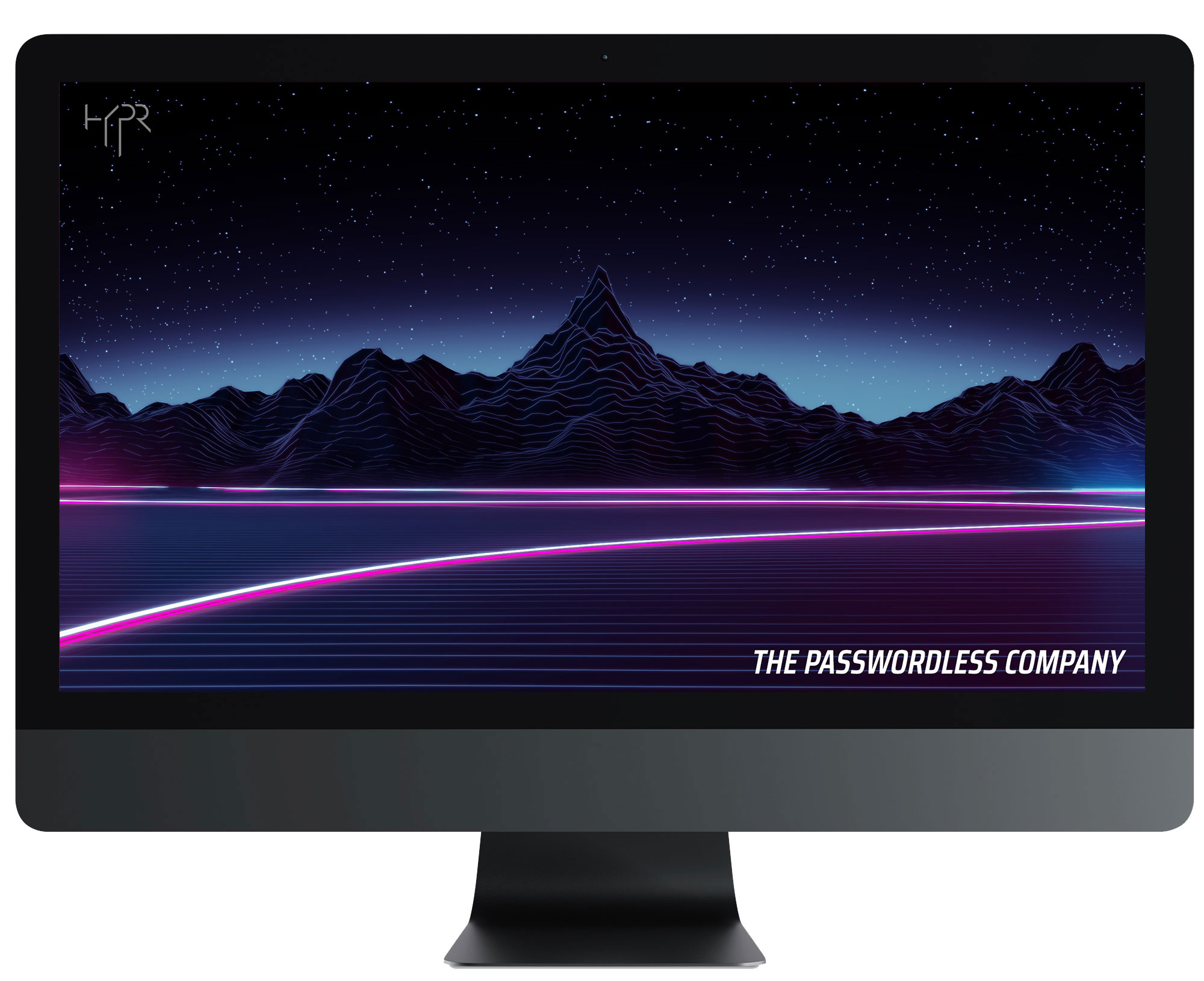 HYPR wallpaper on desktop