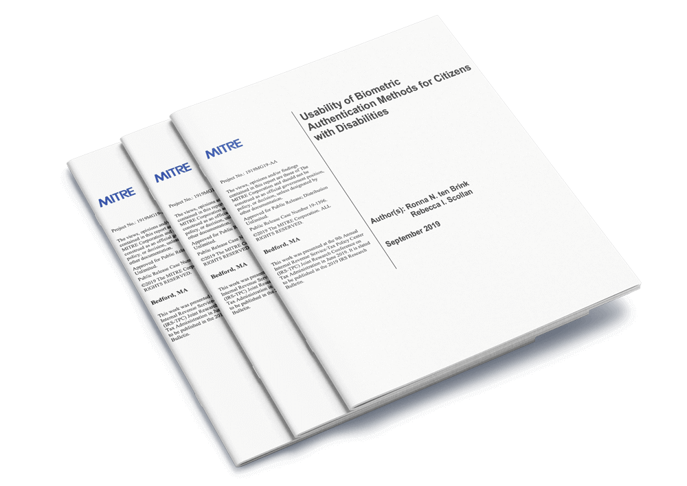 MITRE Authentication study cover