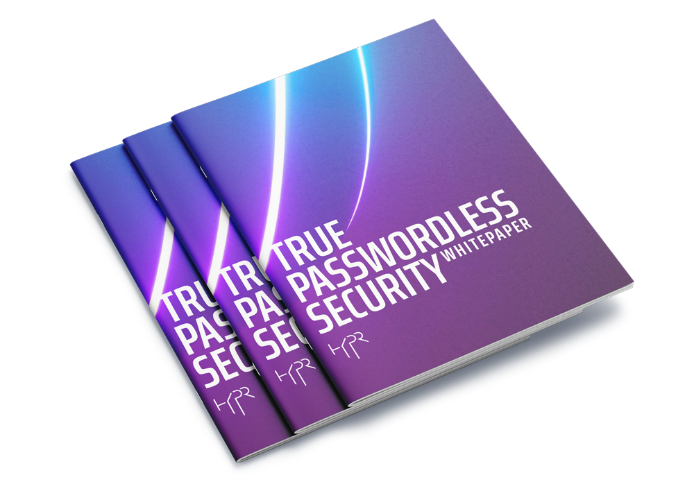 True Passwordless Security White paper cover