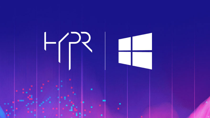 HYPR and Windows logos