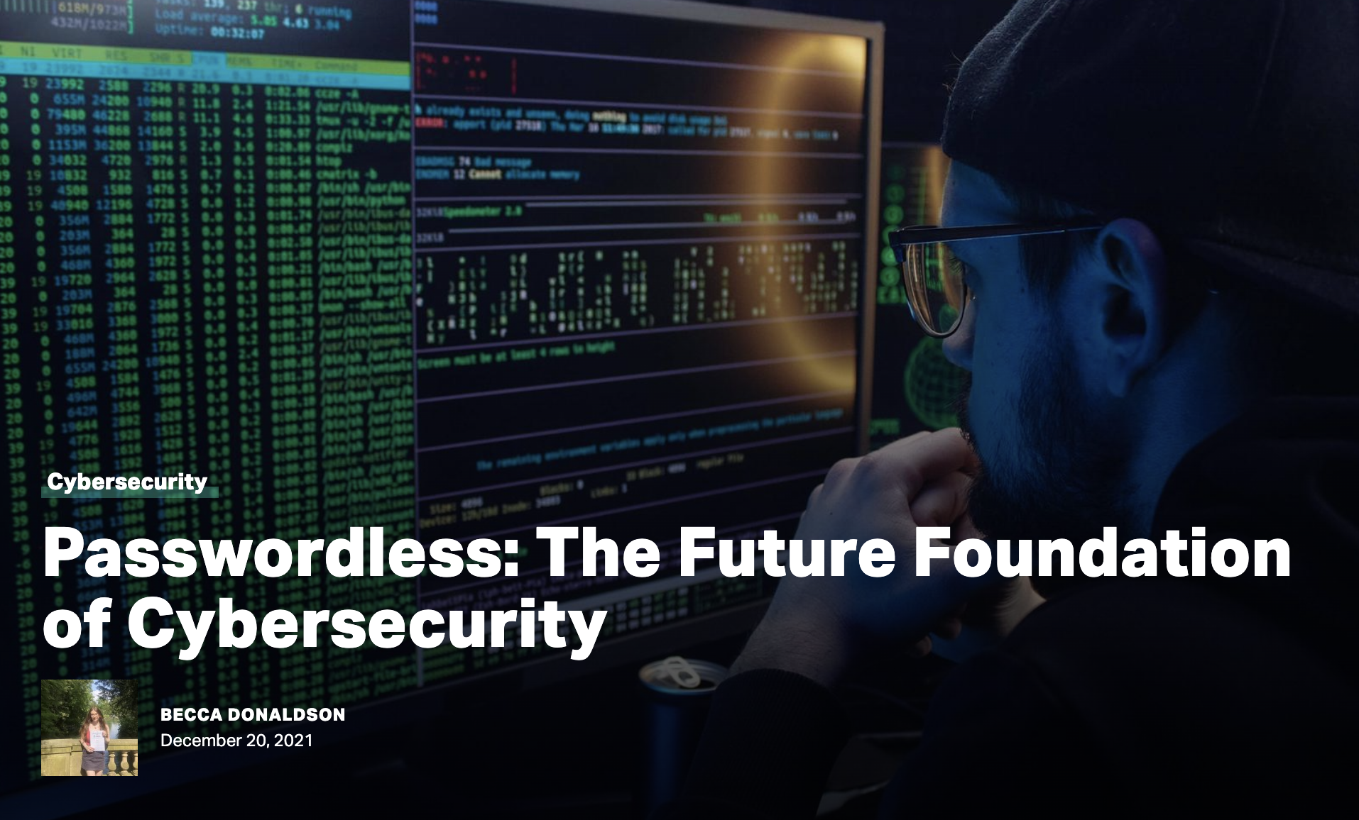 Passwordless: The Future Foundation of Cybersecurity